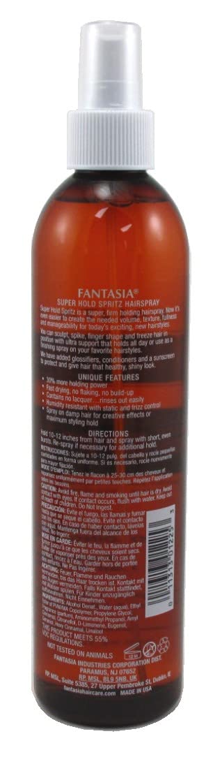 Fantasia Spritz Liquid Mousse 12 Ounce Pump (Super) (354ml) (2 Pack)